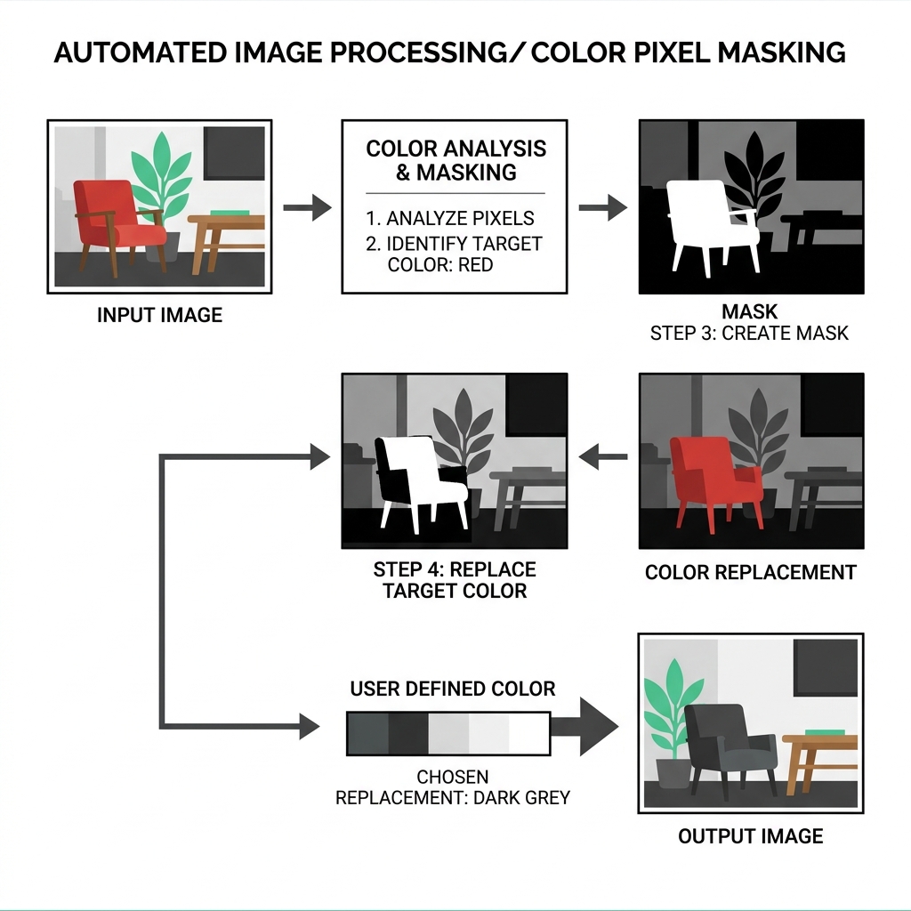Color Matching Split Screen
